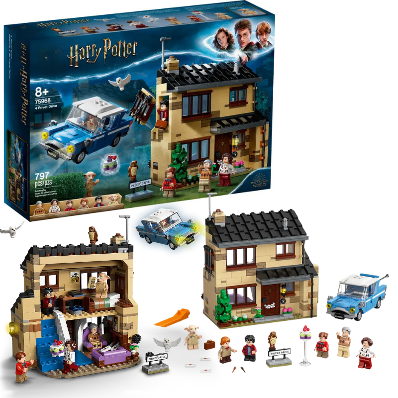 Harry Potter - Calle de los Alfeneiros 4 | 797 Pieces