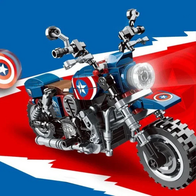 Moto Captain America Avengers - Marvel | 241 pièces