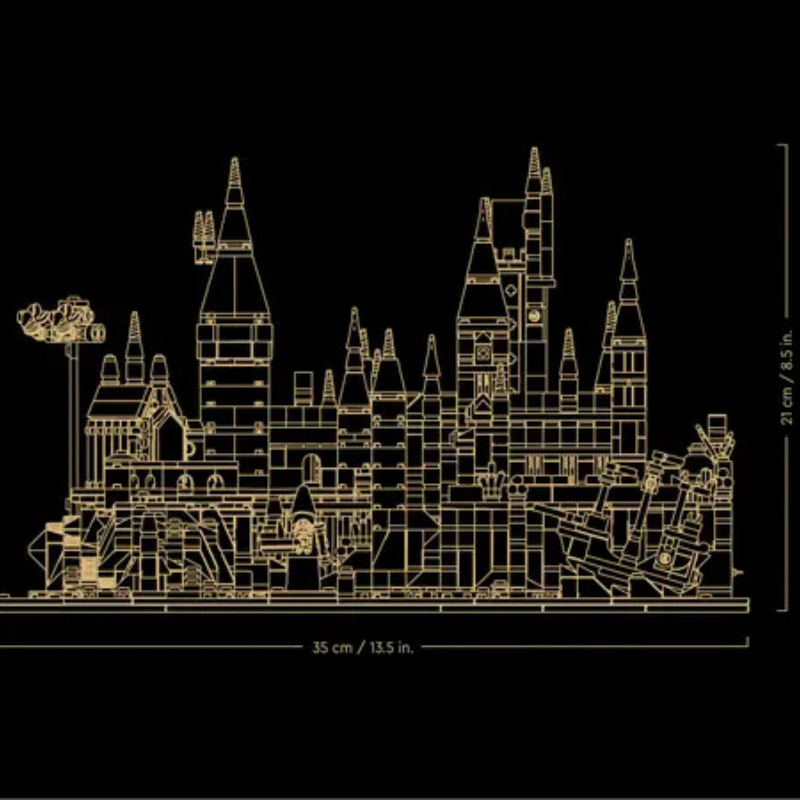 Hogwarts Castle and Grounds | 2,660 Pieces