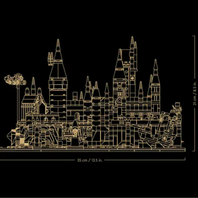 Hogwarts Castle and Grounds | 2,660 Pieces