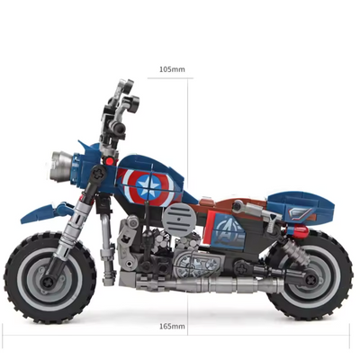 Moto Captain America Avengers - Marvel | 241 pièces
