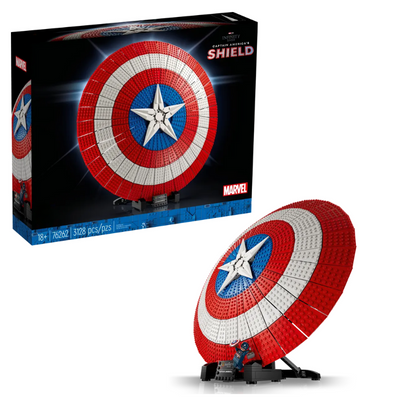 Le bouclier de Captain America | 3128 pièces