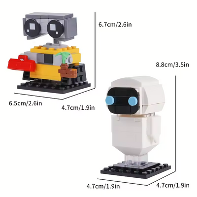 Wall-E and Eve | 155 Pieces