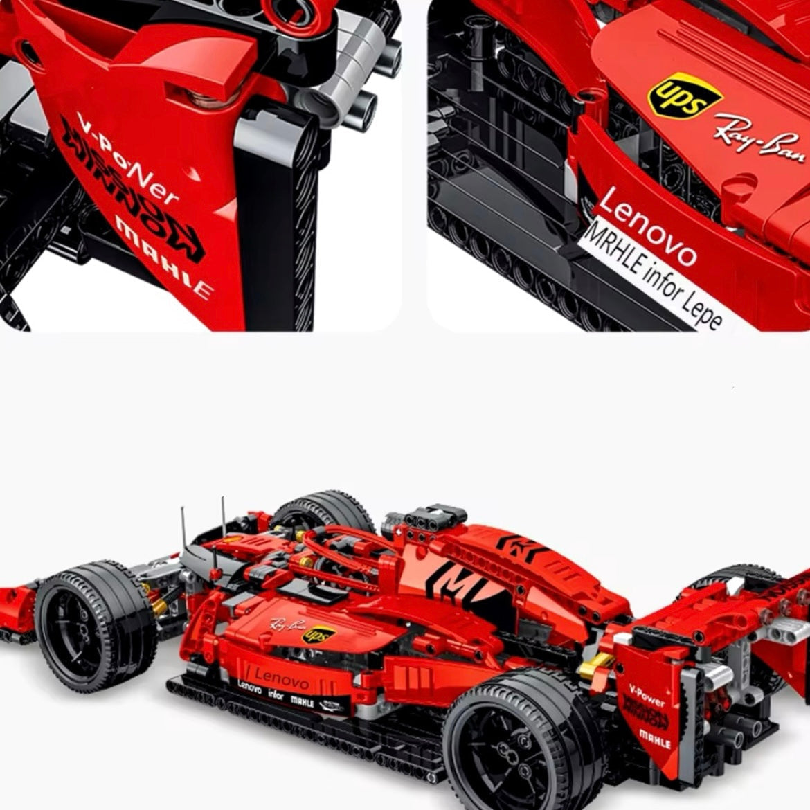 Ferrari SF90 Formula 1 Technic | 1200 Pieces