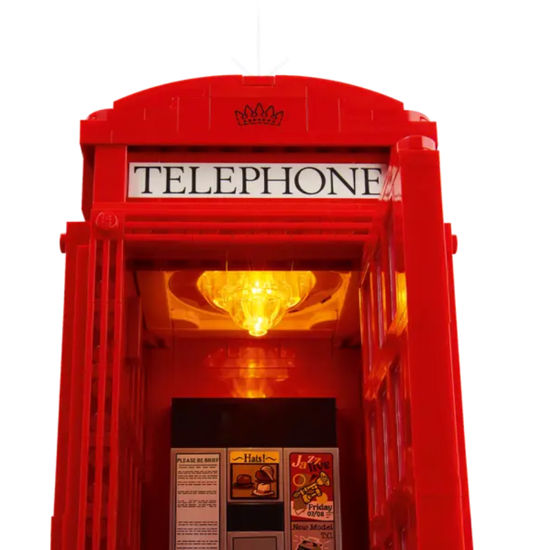 Téléphone rouge de Londres | 1460 pièces