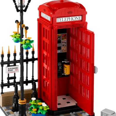 Téléphone rouge de Londres | 1460 pièces