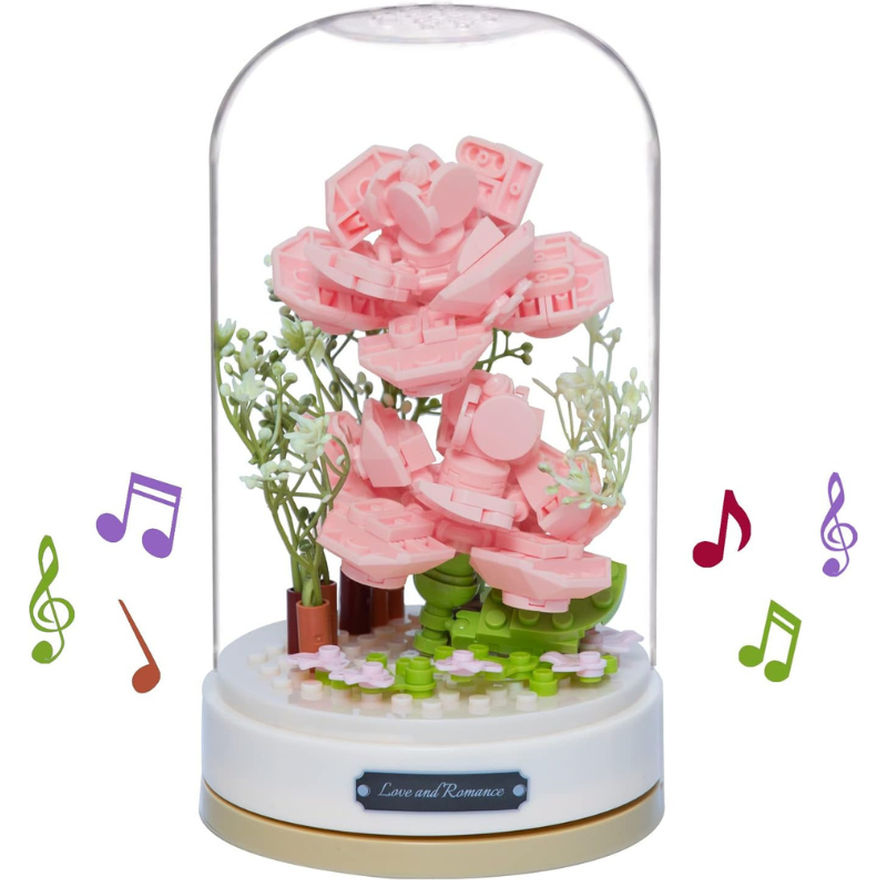 Boîte à musique Fleurs | 317 pièces